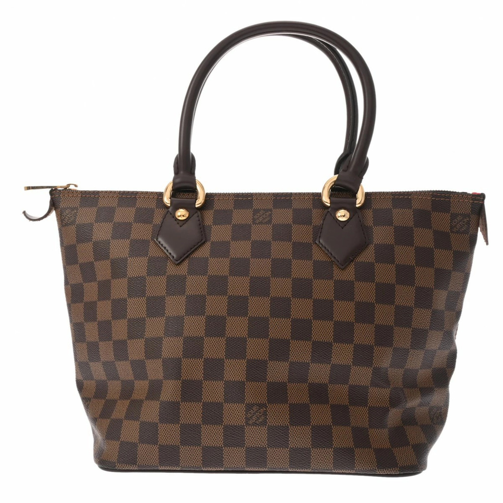 LOUIS VUITTON Damier Saleya Brown Canvas Handbag